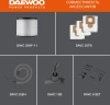 Строительный пылесос Daewoo DAVC 2500SD оранжевый