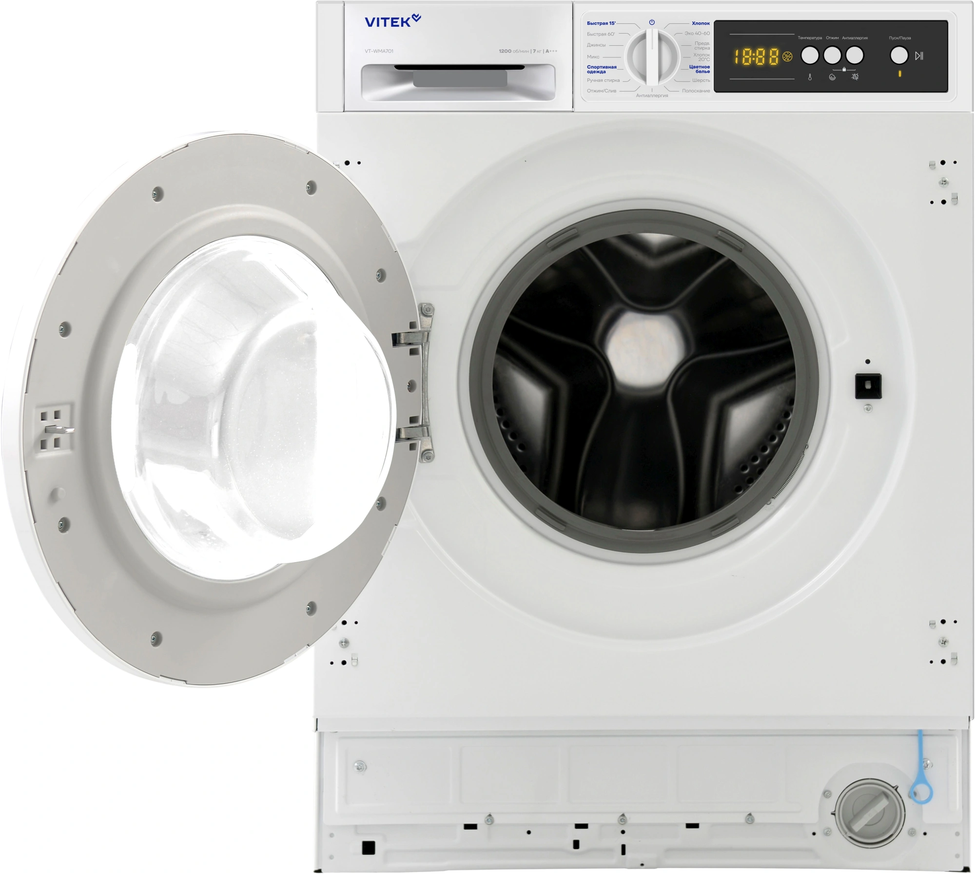 Стиральная машина Vitek VT-WMA701 белый