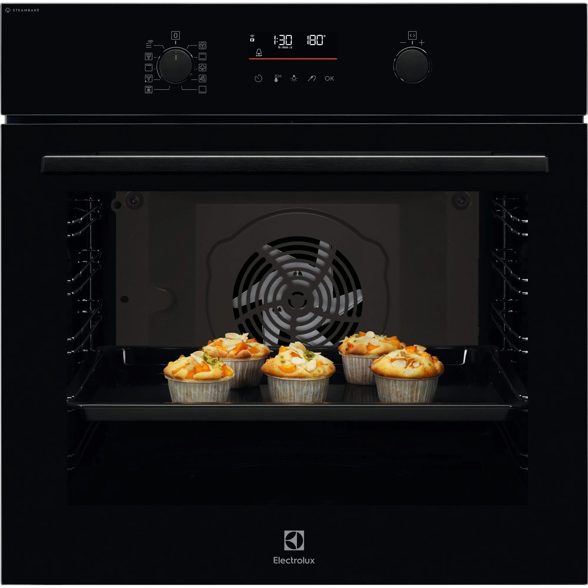 Духовой шкаф Electrolux LOD6F77WZ черный