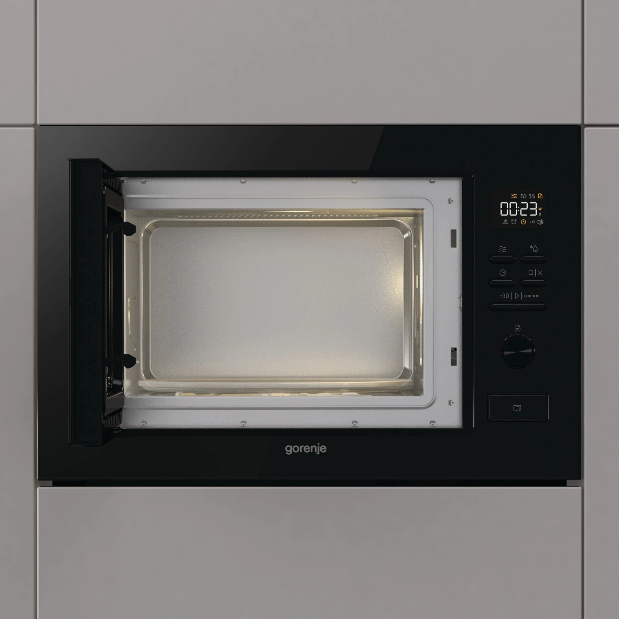Встраиваемая микроволновая печь Gorenje BM251M2BG черный