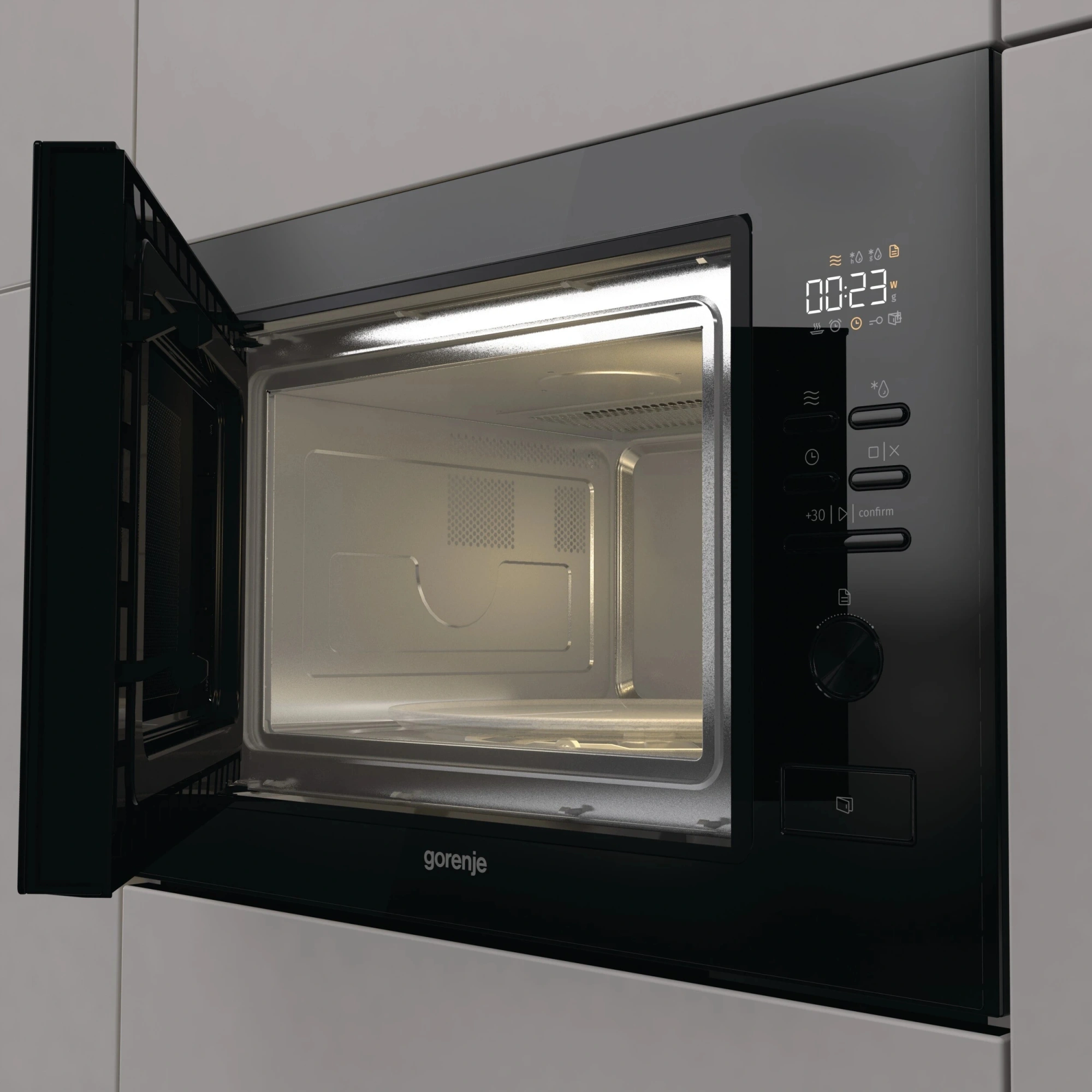 Встраиваемая микроволновая печь Gorenje BM251M2BG черный