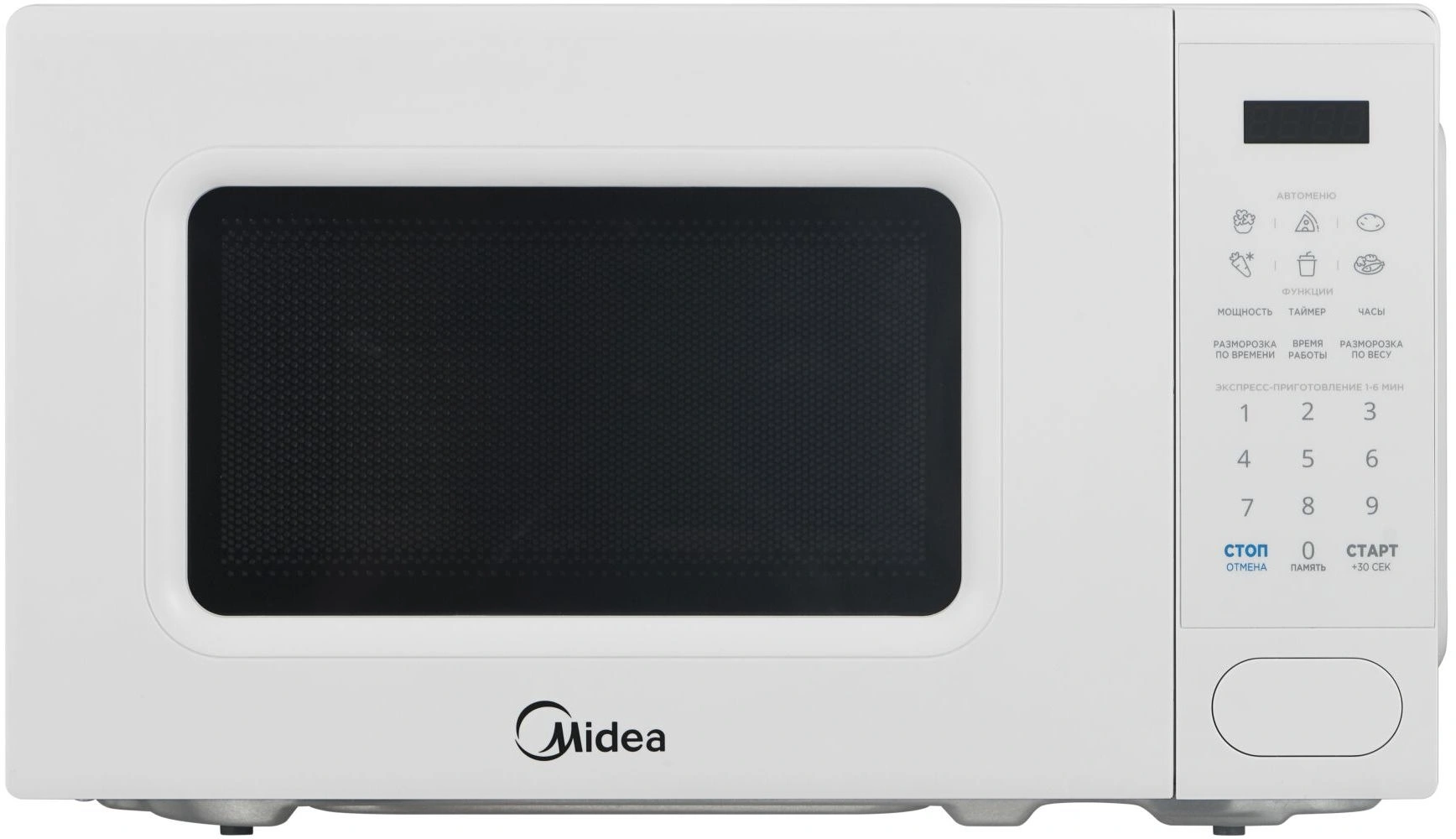 Микроволновая печь Midea EM720C2PR-W, белый, русский