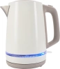 Чайник электрический Vitek VT-WK1066 бежевый/коричневый, металл