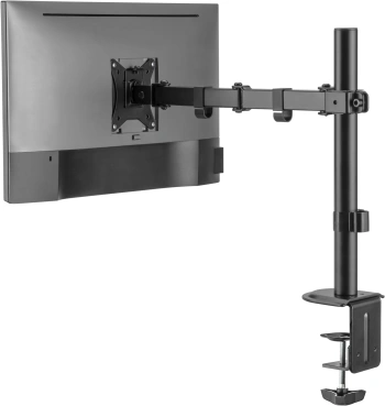 Кронштейн для монитора Cactus CS-VM-D32-BK, настольный, поворот и наклон, черный