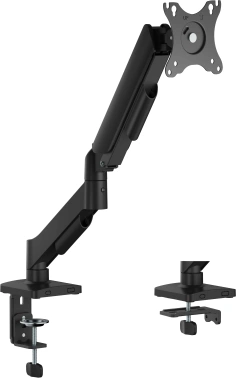 Кронштейн для монитора Cactus CS-VM-MG-80-BK, настольный, поворот и наклон, черный