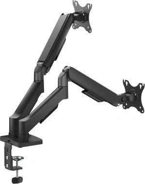 Кронштейн для монитора Cactus CS-VM-MD-72-BK, настольный, поворот и наклон, черный