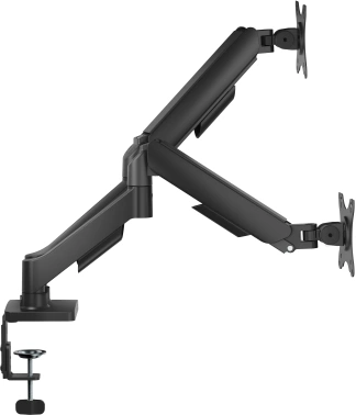 Кронштейн для монитора Cactus CS-VM-MD-72-BK, настольный, поворот и наклон, черный