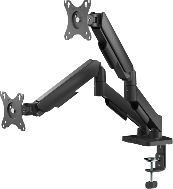 Кронштейн для монитора Cactus CS-VM-MD-72-BK, настольный, поворот и наклон, черный