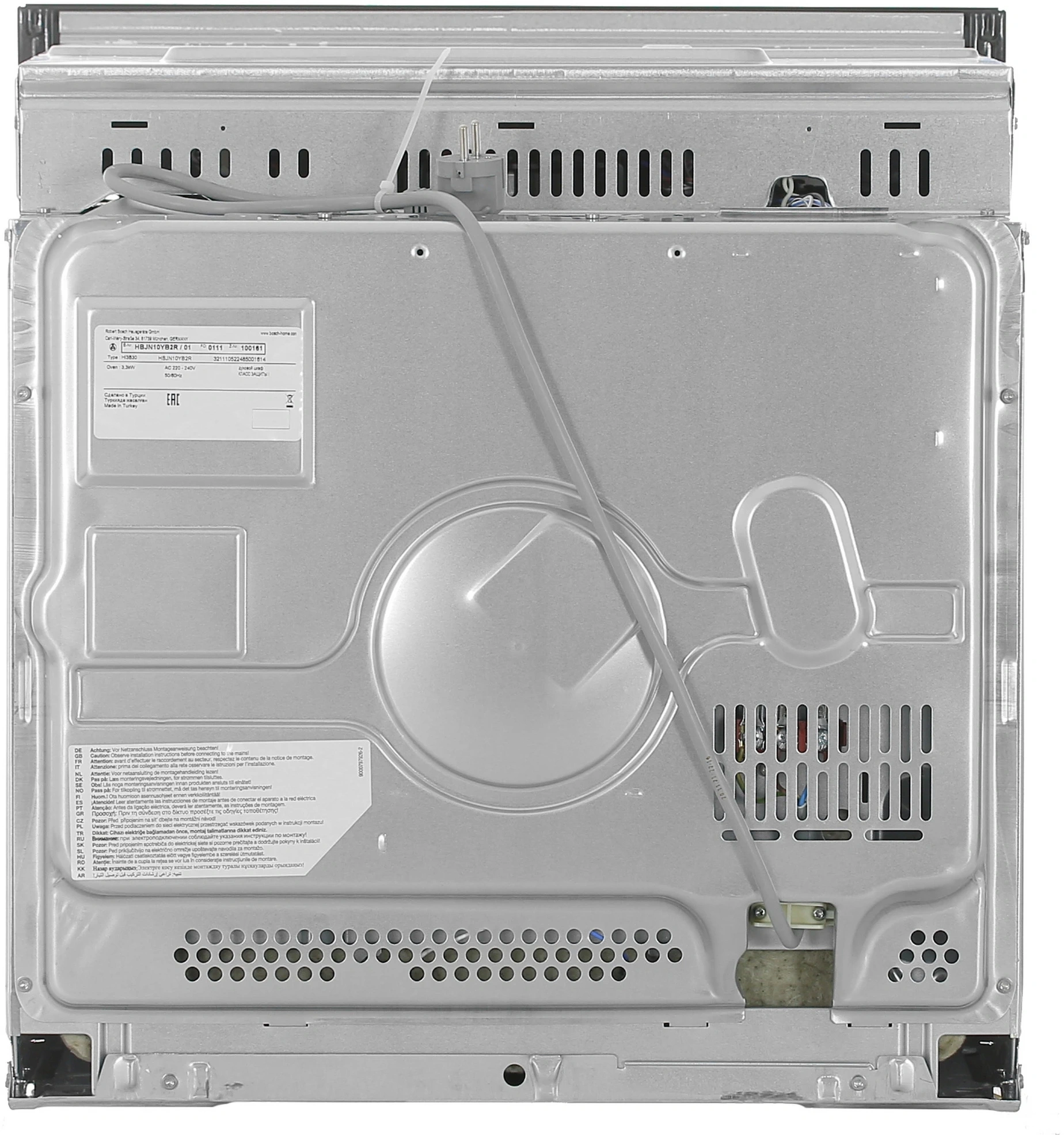 Духовой шкаф Bosch HBJN10YB2R черный