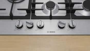 Газовая варочная поверхность Bosch PCS7A5I90 нержавеющая сталь
