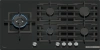 Газовая варочная поверхность Bosch Serie 6 PPM9A6I40 черный
