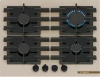 Газовая варочная поверхность Bosch PPP6B1J40R бежевый