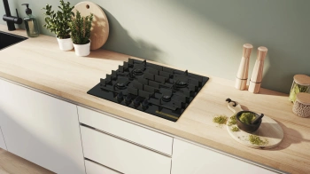 Газовая варочная поверхность Bosch Serie 6 PPP6B6J40R черный