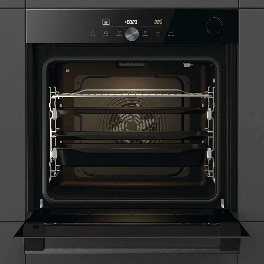 Духовой шкаф Gorenje BSA6747DGWI черный