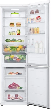 Холодильник двухкамерный LG GC-B509FQQW белый