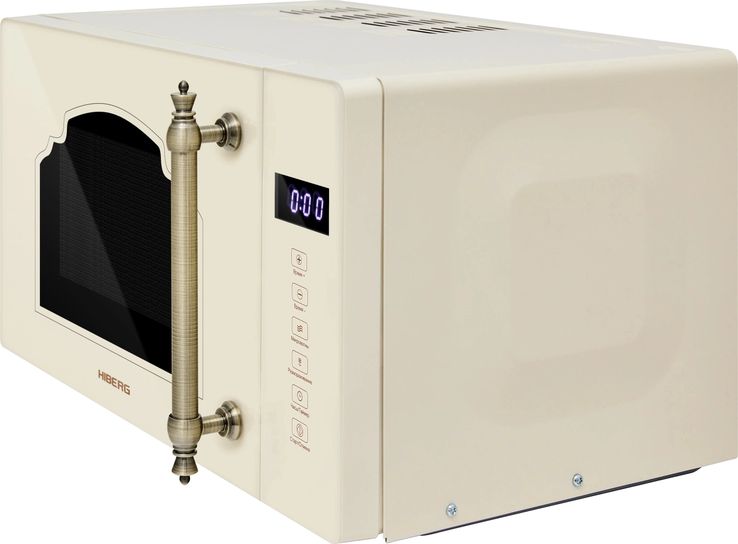 Микроволновая печь Hiberg i-VM 4088 YR, бежевый, русский (00000362819)
