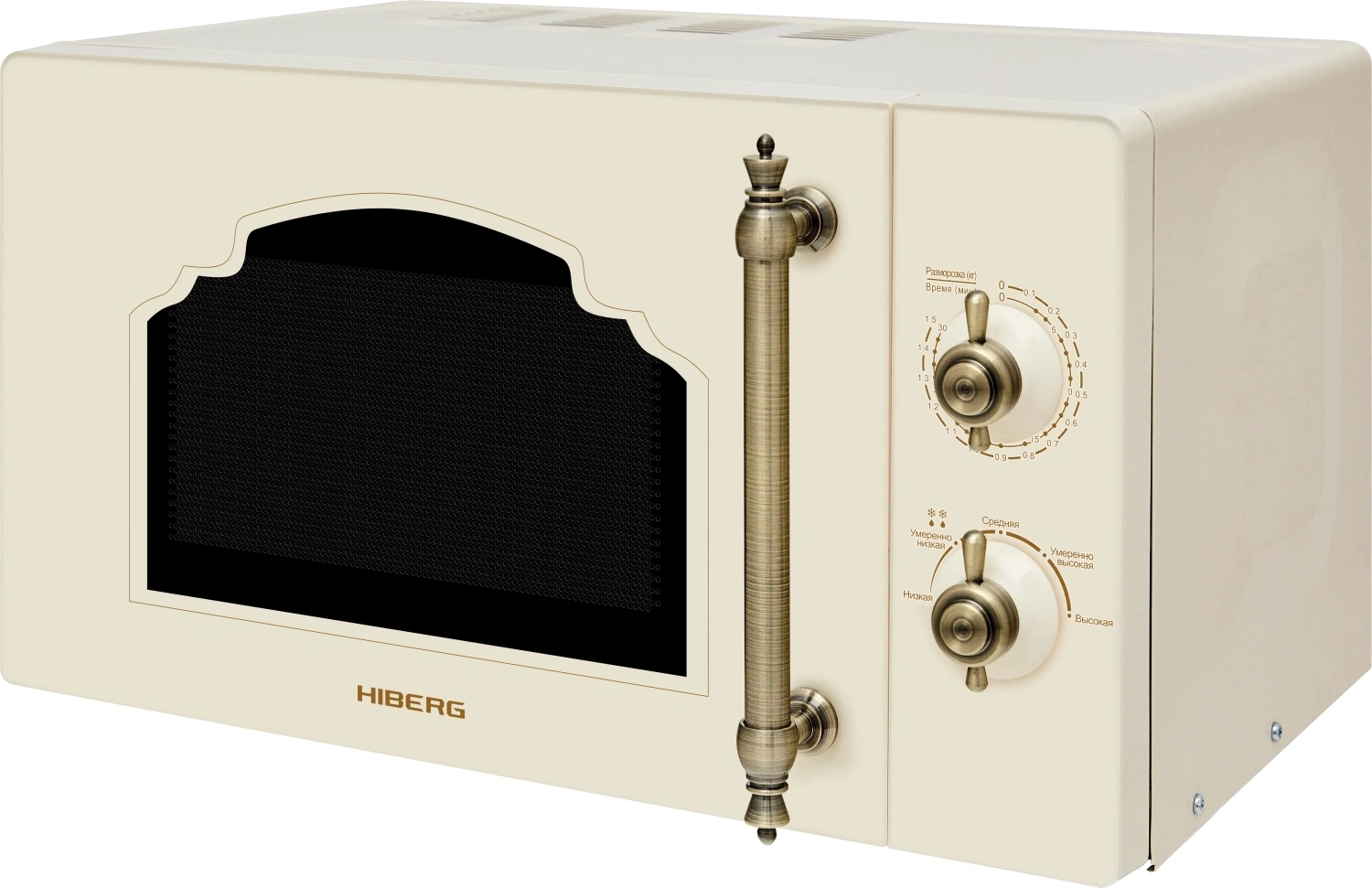 Микроволновая печь Hiberg i-VM 4288, бежевый, русский (00000362820)