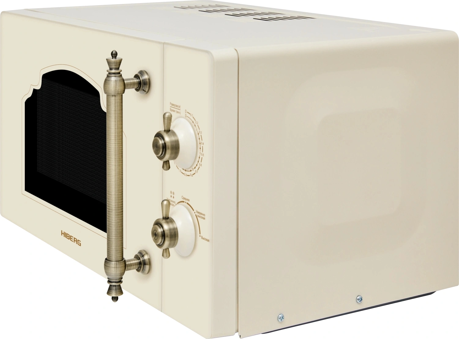 Микроволновая печь Hiberg i-VM 4288, бежевый, русский (00000362820)
