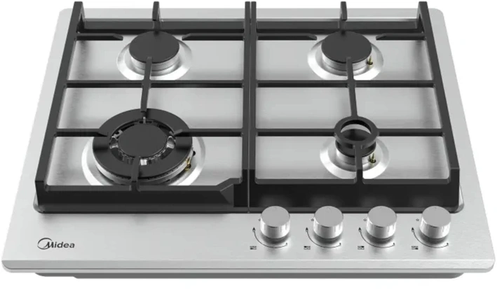Газовая варочная поверхность Midea MG593TX нержавеющая сталь