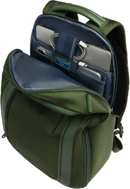 Рюкзак мужской Piquadro Lyss зеленый тимьяновый (ca6928s143bm/ve)