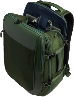 Рюкзак мужской Piquadro Lyss зеленый тимьяновый (ca6929s143bm/ve)