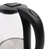 Чайник электрический Ergolux ELX-KG05-C02 черный, стекло