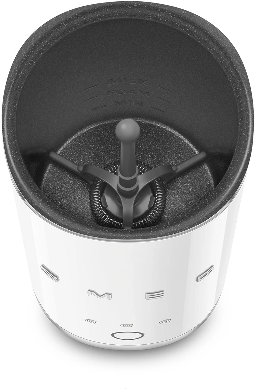 Вспениватель молока Smeg MFF02WHEU белый