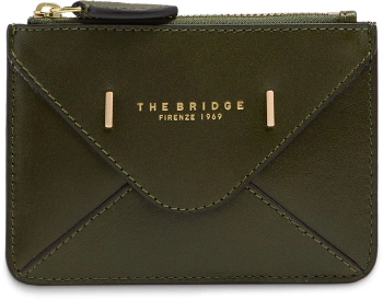 Чехол для кредитных карт The Bridge Frida тимьяновый натур.кожа (01810501/00c)