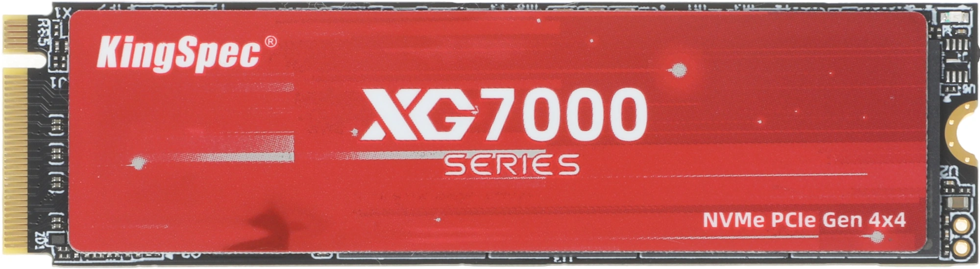 Твердотельный накопитель Kingspec XG7000 4096ГБ, M.2 2280, PCIe 4.0 x4, M.2 XG7000-4TB