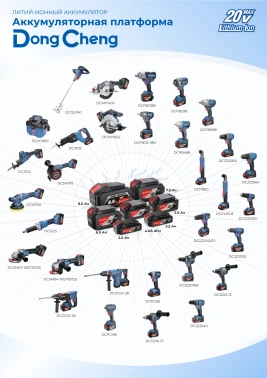 Ударный гайковерт DongCheng DCPB1288 (DCPB1288(TYPE Z))