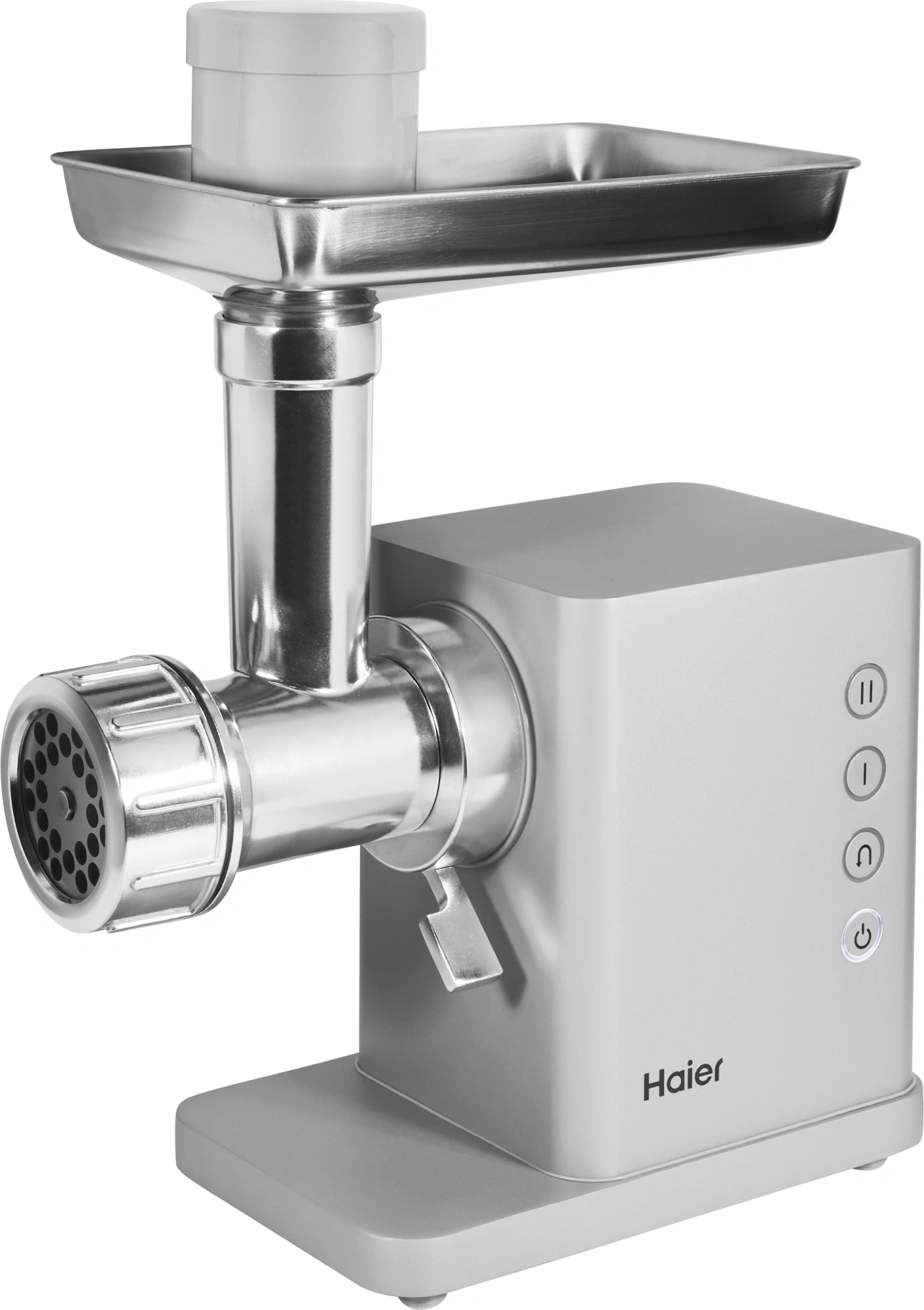 Мясорубка Haier HG-702 серебристый (f00nh7m00ru)