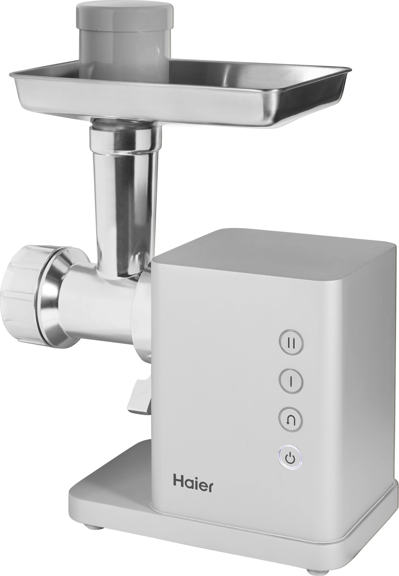 Мясорубка Haier HG-702 серебристый (f00nh7m00ru)