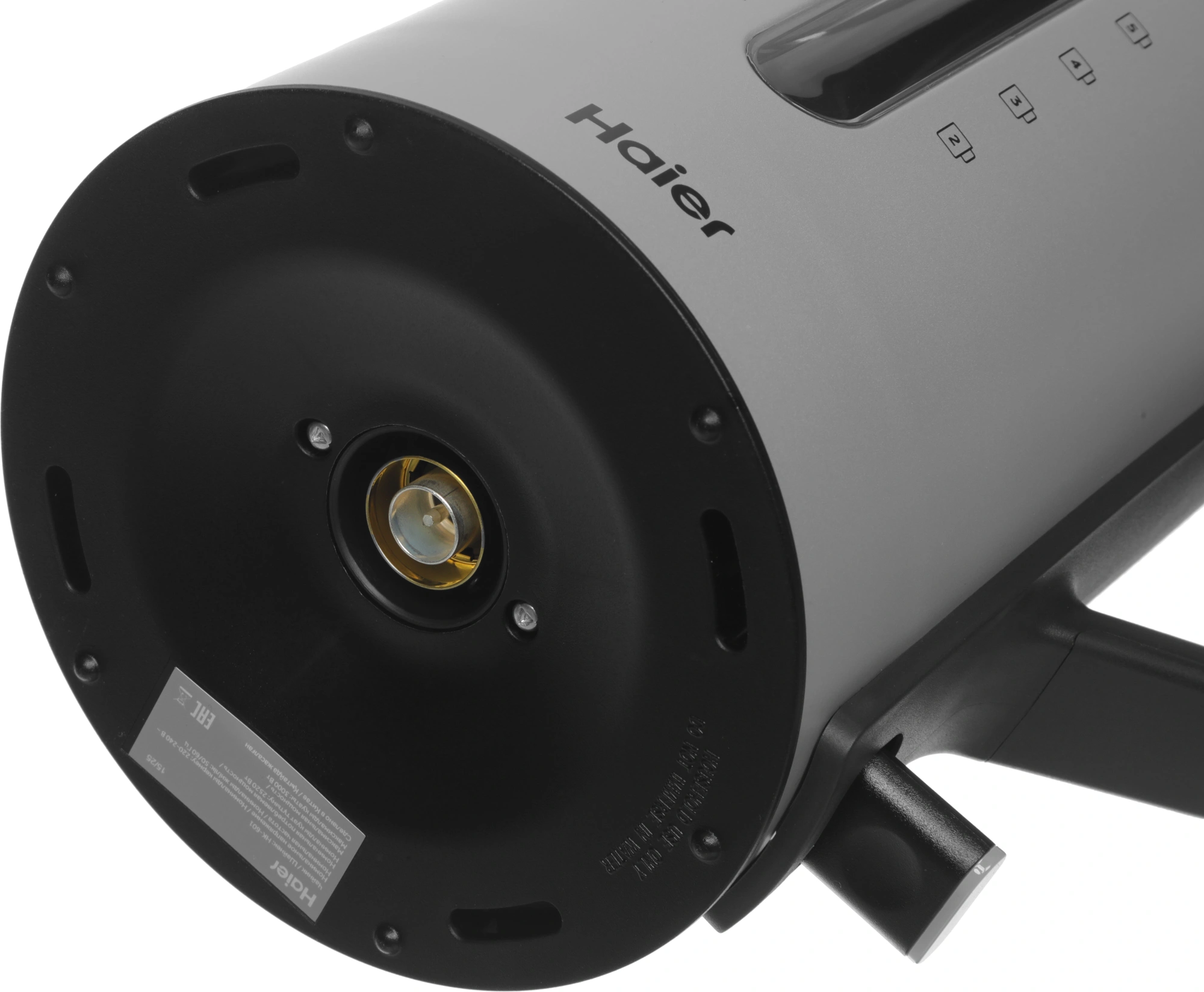 Чайник электрический Haier HK-601 серебристый, нержавеющая сталь (QA0082M00RU)