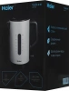 Чайник электрический Haier HK-601 серебристый, нержавеющая сталь (QA0082M00RU)