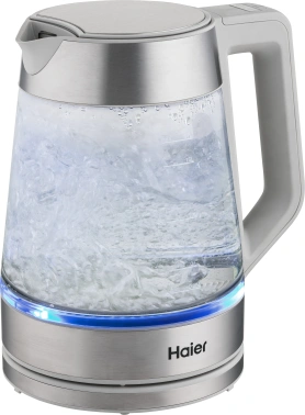 Чайник электрический Haier HK-501 серый, стекло (TD0036930RU)