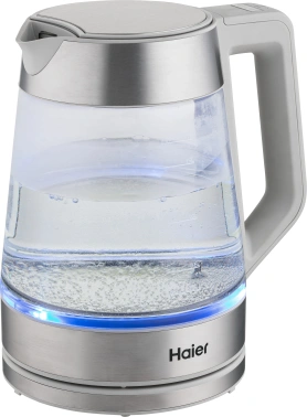 Чайник электрический Haier HK-501 серый, стекло (TD0036930RU)
