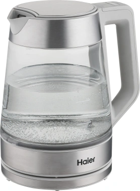 Чайник электрический Haier HK-501 серый, стекло (TD0036930RU)