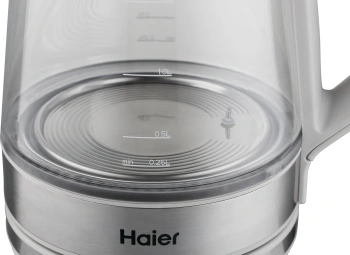 Чайник электрический Haier HK-501 серый, стекло (TD0036930RU)