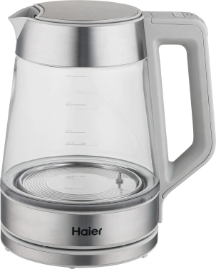 Чайник электрический Haier HK-501 серый, стекло (TD0036930RU)