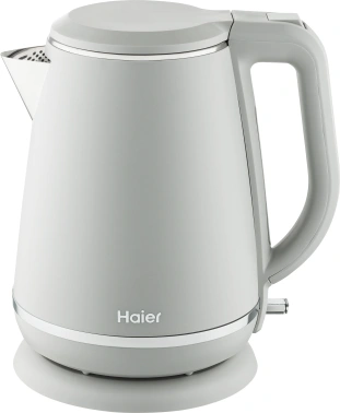 Чайник электрический Haier HK-502 серый, пластик (TD0029960RU)