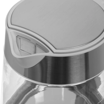 Чайник электрический Haier HK-500 серый/белый, стекло (TD0029955RU)