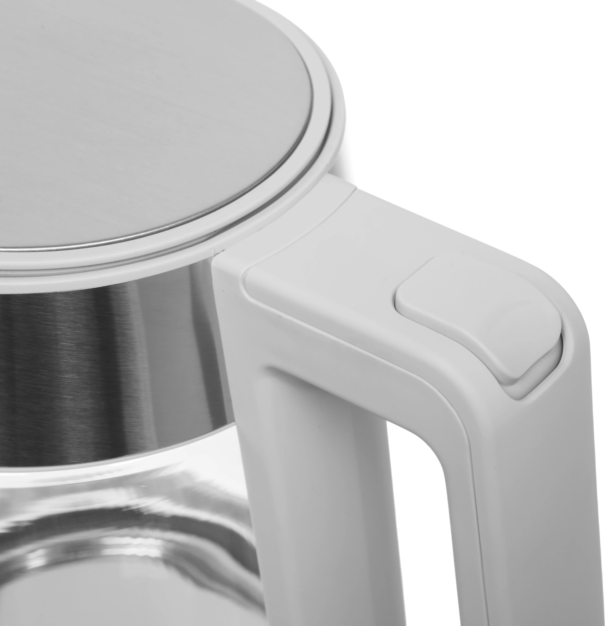Чайник электрический Haier HK-500 серый/белый, стекло (TD0029955RU)