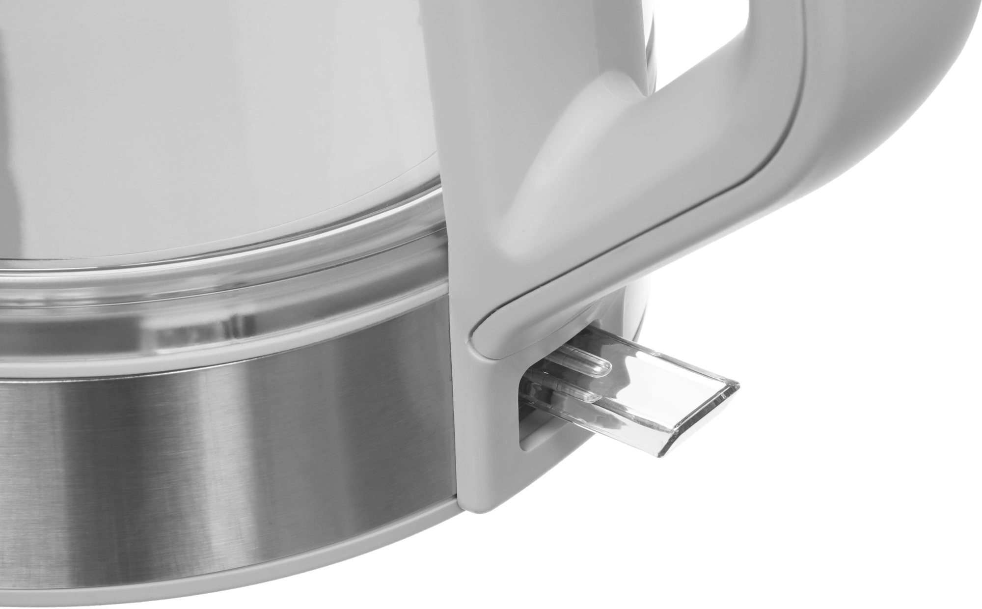 Чайник электрический Haier HK-500 серый/белый, стекло (TD0029955RU)