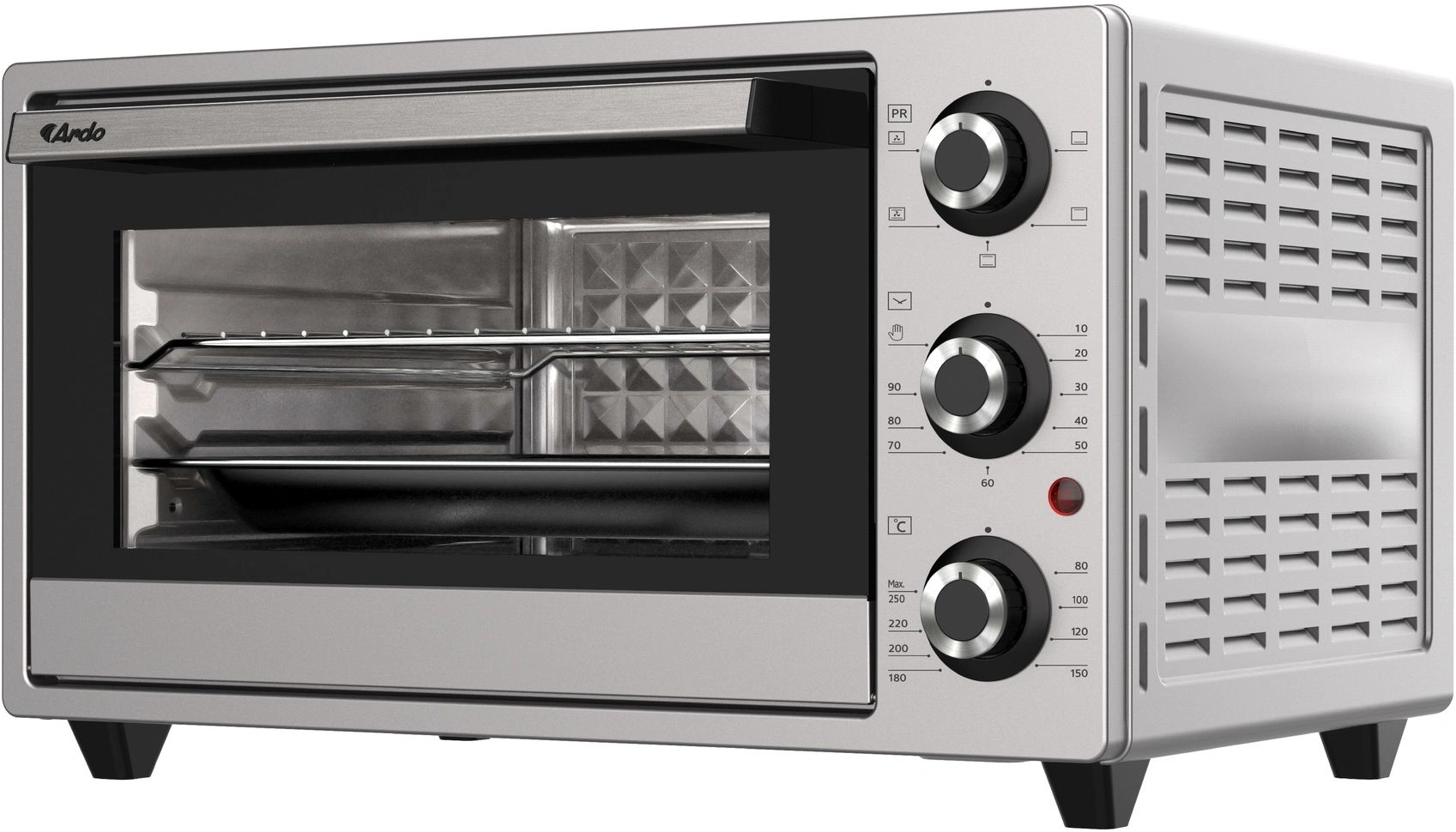Мини-печь Ardo MO2551S2 серебристый
