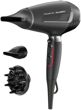 Фен Rowenta CV887LF0 черный, 2200Вт (1830008532)