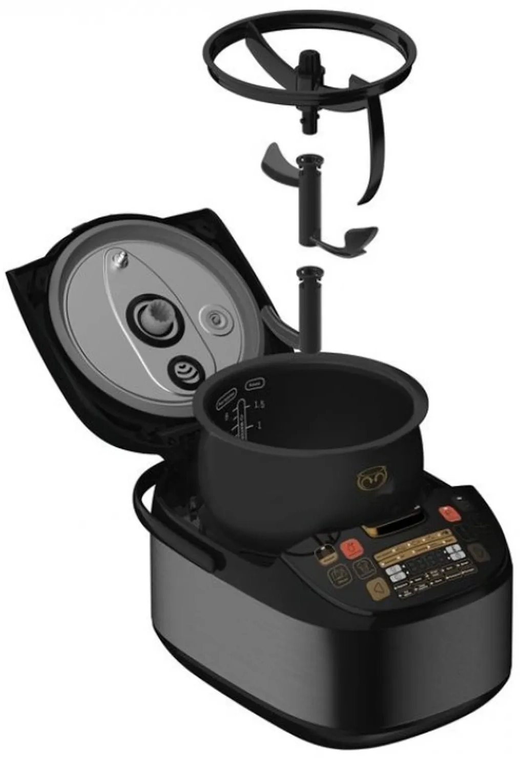 Мультиварка Tefal RK901832 черный (7211003109)