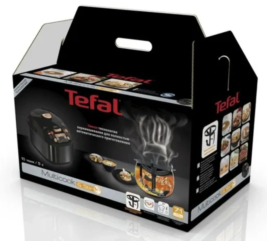 Мультиварка Tefal RK901832 черный (7211003109)