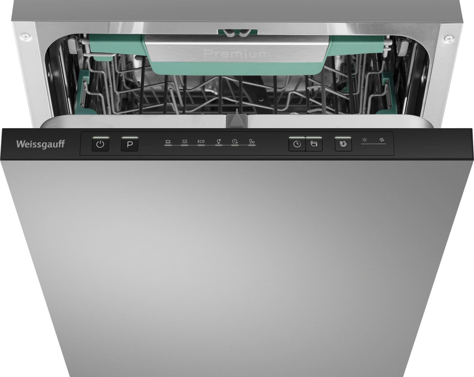 Посудомоечная машина Weissgauff BDW 4536 D Inverter AutoOpen Infolight серебристый (433987)