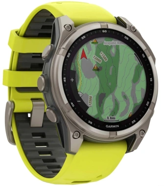 Смарт-часы GARMIN Fenix 8 Solar серебристый (010-02906-21)