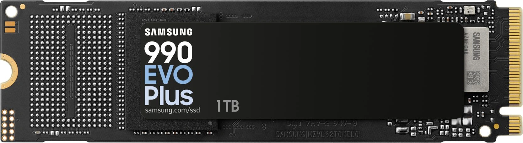 Твердотельный накопитель Samsung 1024ГБ, M.2 2280, PCIe 4.0 x4, M.2 990 Evo Plus (MZ-V9S1T0B/AM)